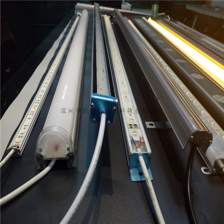 5050led低压硬灯条一米72灯高亮灌胶户外亮化工程防水