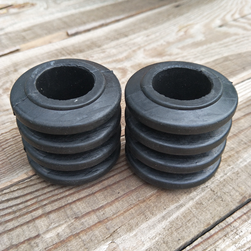 丁腈橡胶连联轴器柱销胶套减震缓冲垫圈聚氨酯牛筋弹性套四连体套