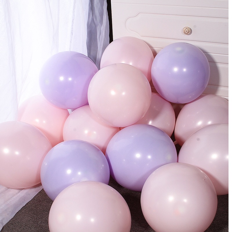 10-Inch Candy-Colored Balloon Scene Layout Confession for Wedding Room Decoration Opening Store Celebration Macaron Balloon Wall