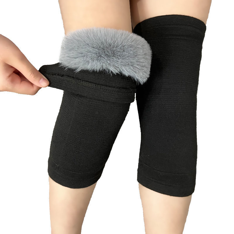 冬季防寒护膝保暖加厚男女士漆关节骑车加绒护漆盖绒套四季速卖通