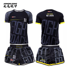 定制logo夏装中国队男女儿童圆领运动短袖t恤体校武馆教练服国服