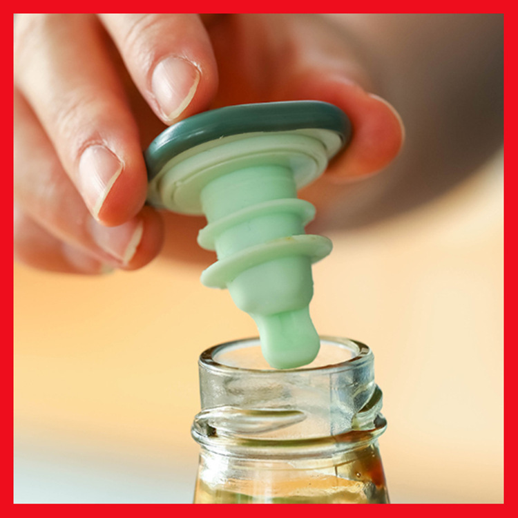 家用密封红酒瓶塞 香槟葡萄酒硅胶瓶塞子酱油料酒瓶盖封口塞