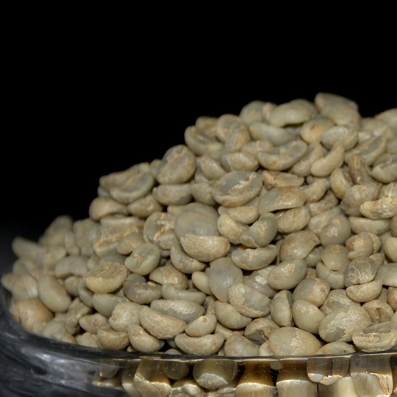 精选云南越谷咖啡生豆 日晒水洗青咖啡豆 阿拉比卡种咖啡生豆批发