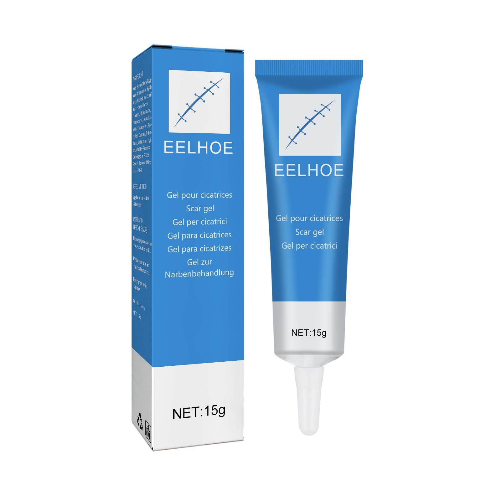 Eelhoe Scar Repair Gel Repair Type Softening Smoothing Scar Moisturizing Skin Injury External Cold Compress Cream