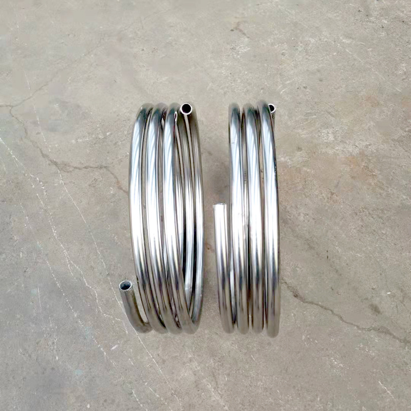 不锈钢弯管 工业用螺旋换热冷却盘管蛇形管 风机盘管螺旋管