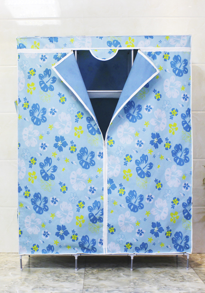 简易布衣柜布套外罩单卖 加厚牛津布衣橱外套防尘罩 鞋架布套定