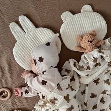 新款小兔子纯棉抱枕 秋季婴儿透气枕头 卡通摇篮垫子沙发靠枕
