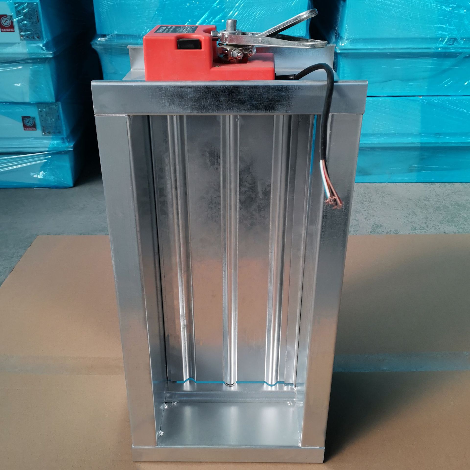 风量电动焊接一体调节阀