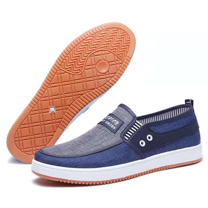 Men's Canvas Shoes 2021 Summer New Fashion Trendy Shoes Low-Top Casual Shoes Student Breathable Shoes Men's Shoes