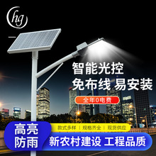 新款金豆led太阳能路灯 户外6米高亮感应光源太阳能路灯厂家批发
