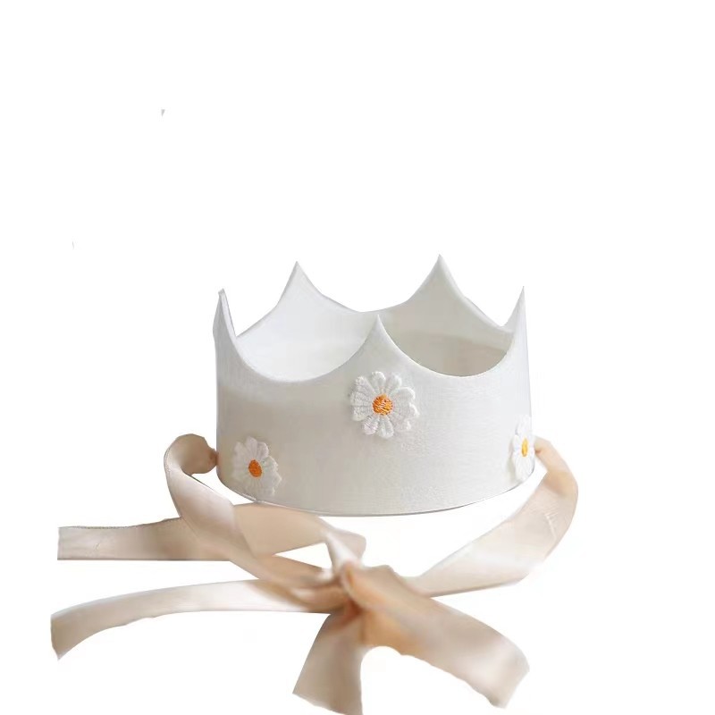 New Birthday Decoration Party Headdress Birthday Cake Candle Hat Exquisite Headband Funny Hair Accessories Personalized Headband
