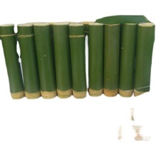 T9J5竹筒粽子模具新鲜竹筒粽子的竹筒家用做粽子竹筒饭商用单节竹
