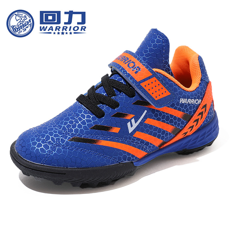 Warrior Children's Shoes Children's Sports Shoes 2022 Autumn New Trendy Boys Middle and Big Children's Running Shoes Boys Football Shoes