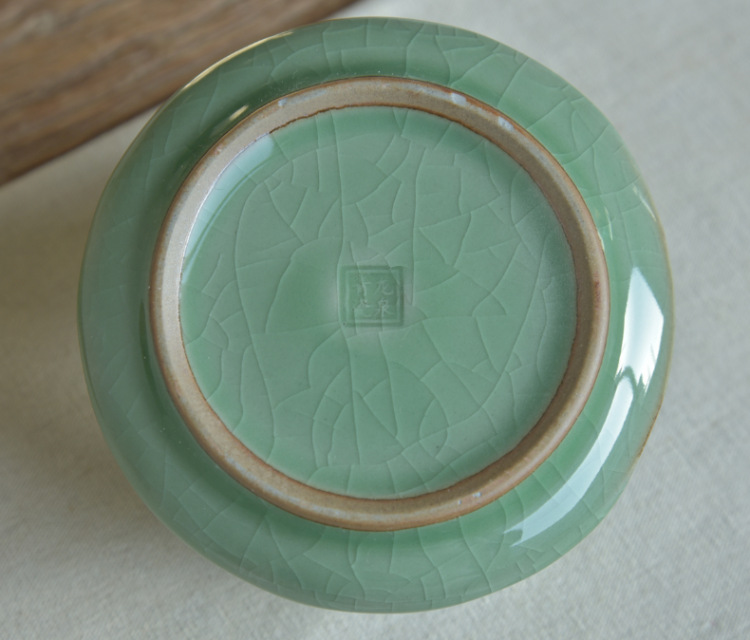 龙泉青瓷大号温茶器茶壶加热底座陶瓷蜡烛保温炉干烧台煮茶炉定制