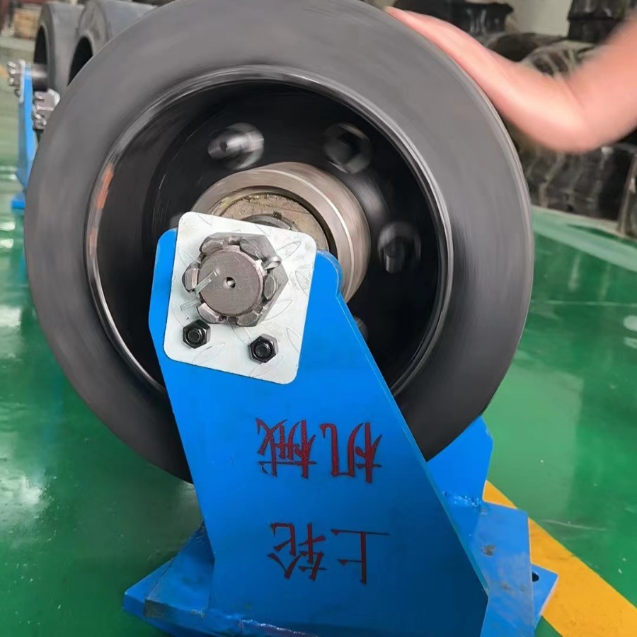 重型万向轮实心轮胎载重1-10吨轮胎高度可选回转支撑转向-阿里巴巴
