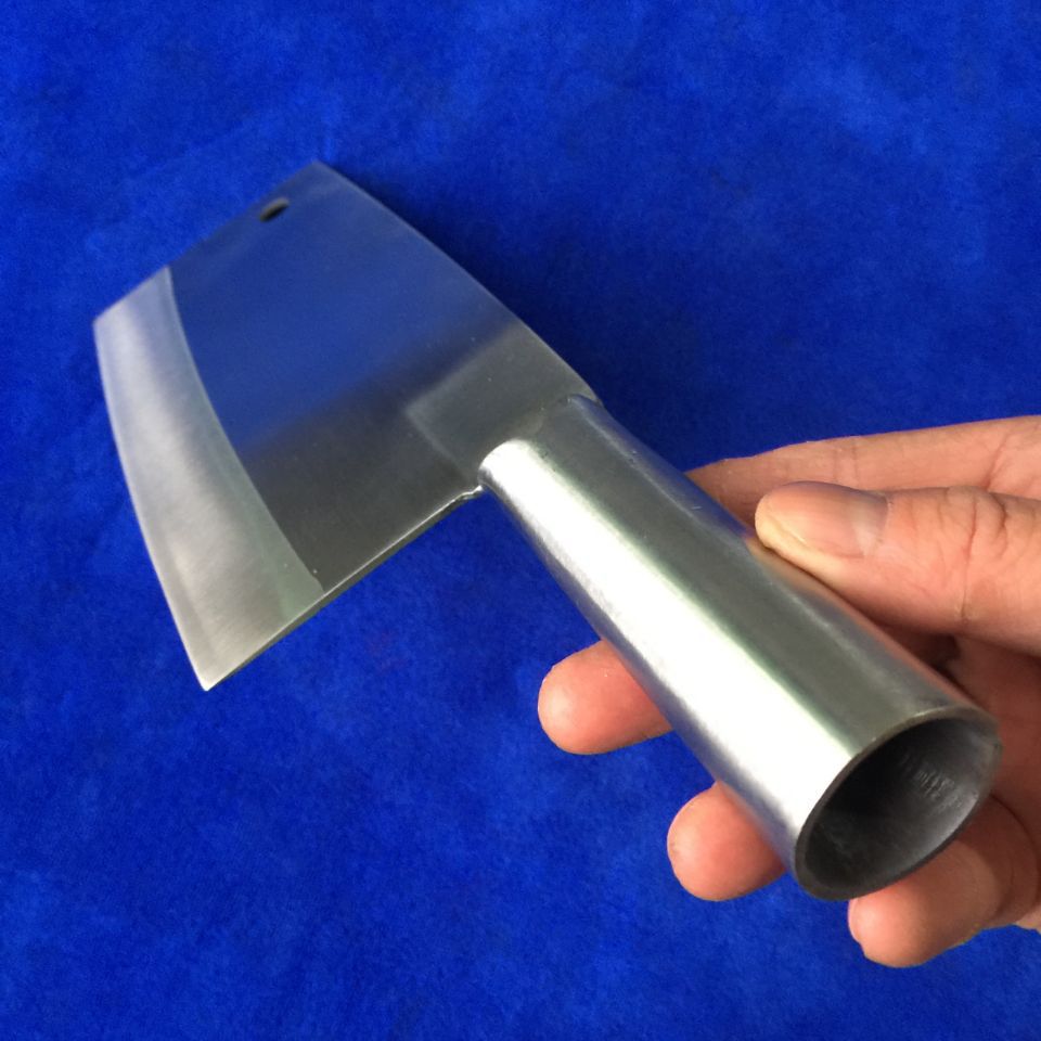 铬钢切片刀 越南铬钢刀 铬钢桑刀铁柄切片刀斩切两用刀不锈钢菜刀