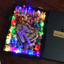 星空棒棒糖果礼盒装巧克力小零食大礼包送女友生日网红情人节礼物