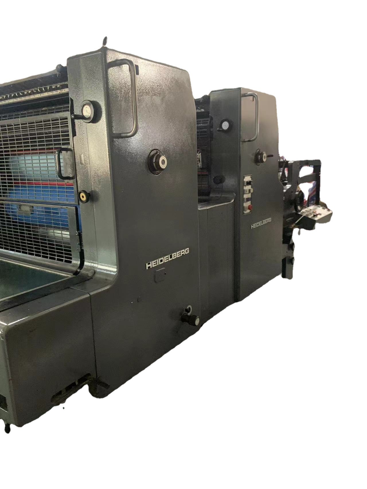 双色海德堡印刷机