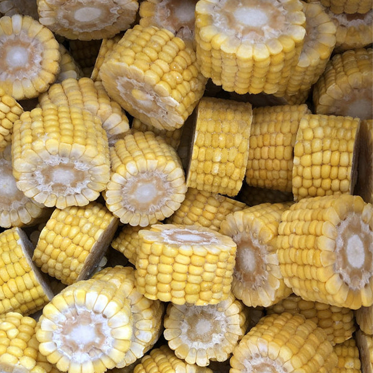 速冻甜玉米段冷冻玉米段餐厅饭店水果玉米冷冻蔬菜 工厂直发