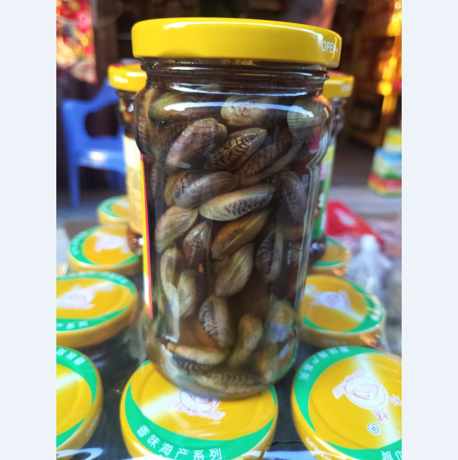 潮汕特产杂咸薄壳鲜味海瓜子即食香味海蚬肉贝包邮生腌海鲜