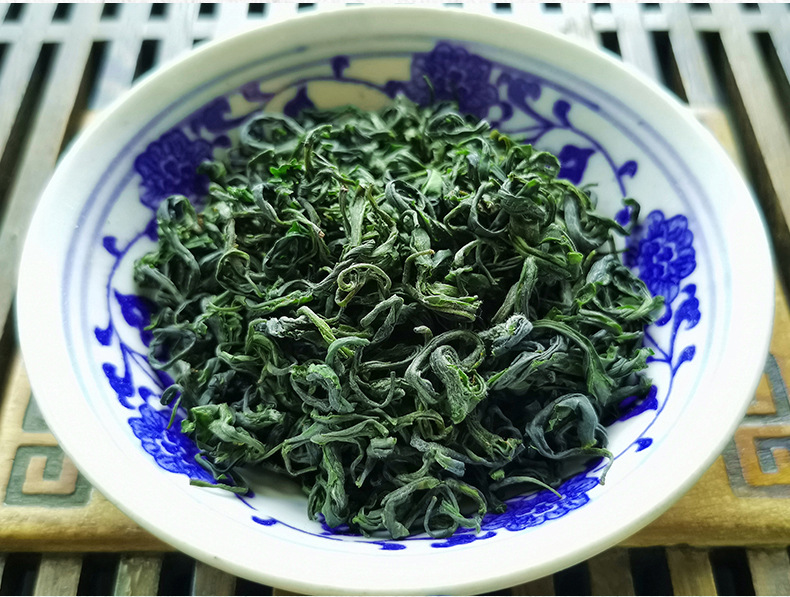 原产地厂家批发蒙顶山碧螺春茶500g 素毛峰炒青栗香高山绿茶