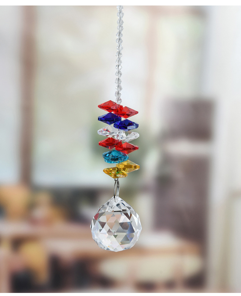 灯饰球爱心款=金香槟金八角珠 桃心 金球水晶灯饰球 八角球挂件彩色珠