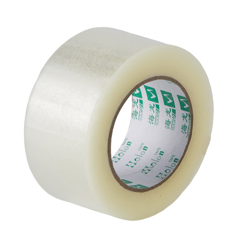 Transparent Tape Wholesale Express Packaging Sealing Adhesive Paper Factory Yellow Tape Logistics Packaging Glue