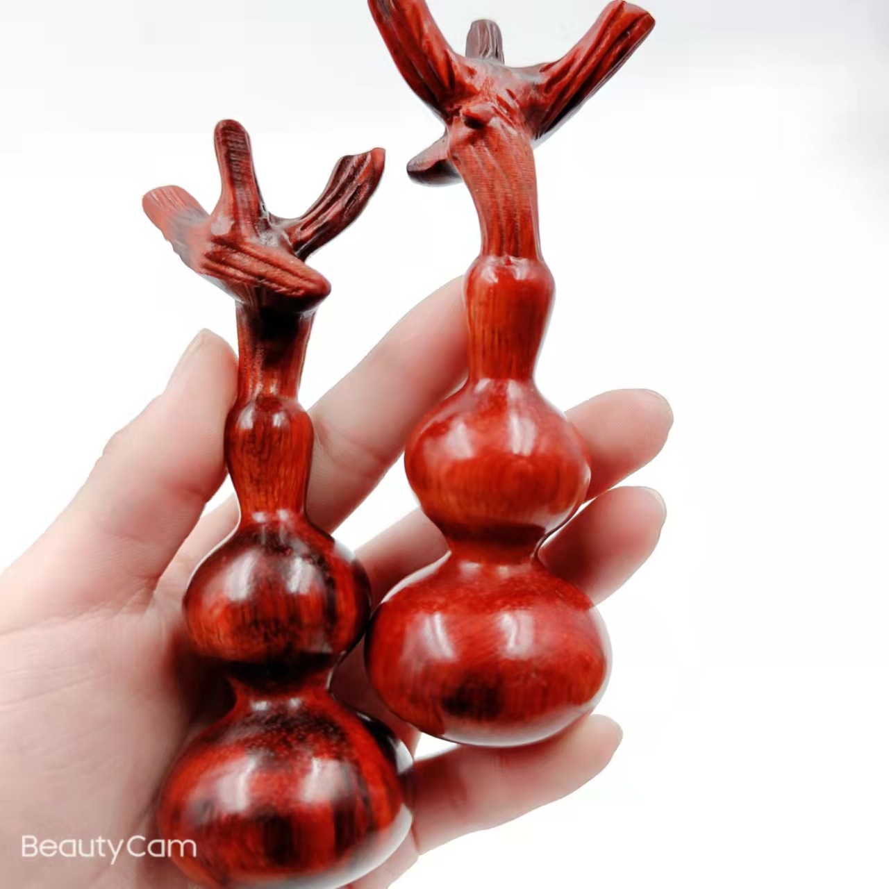 2022款葫芦手把件红酸枝木雕刻手捻葫芦地摊-阿里巴巴