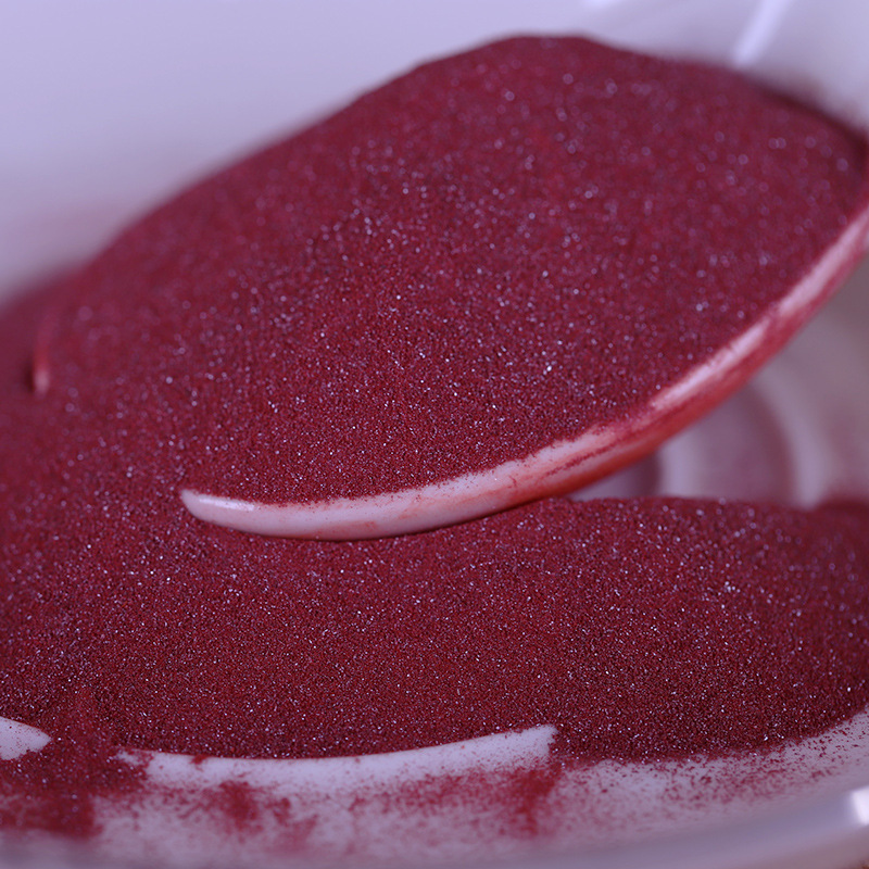 朱砂原石粉散装天然朱砂保真晶体原矿本命年保平安紫金砂粉末男女