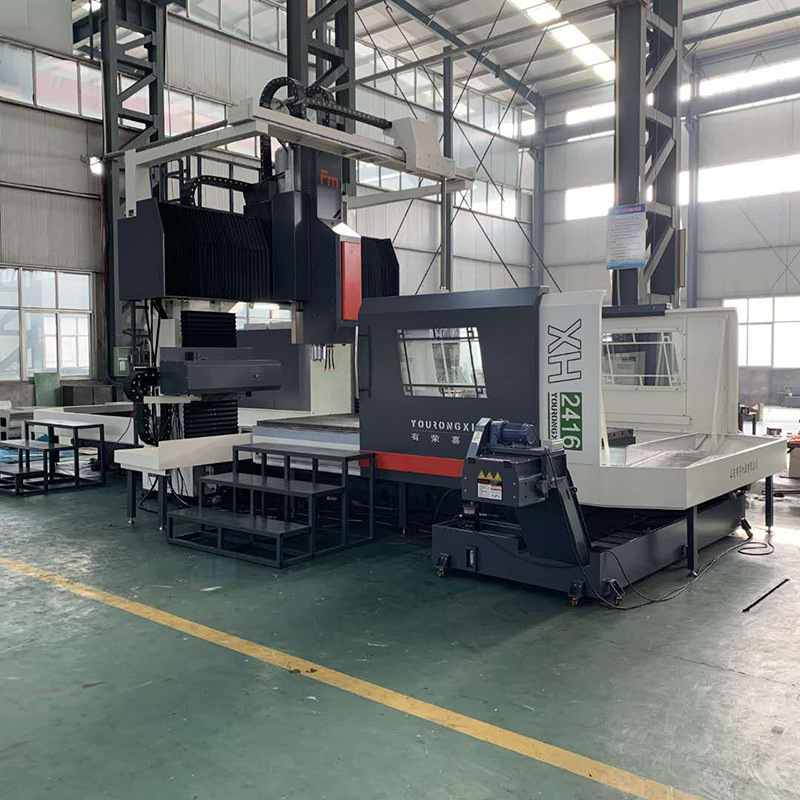 双侧铣龙门加工中心4米数控龙门铣床cnc加工中心数控龙门加工中心