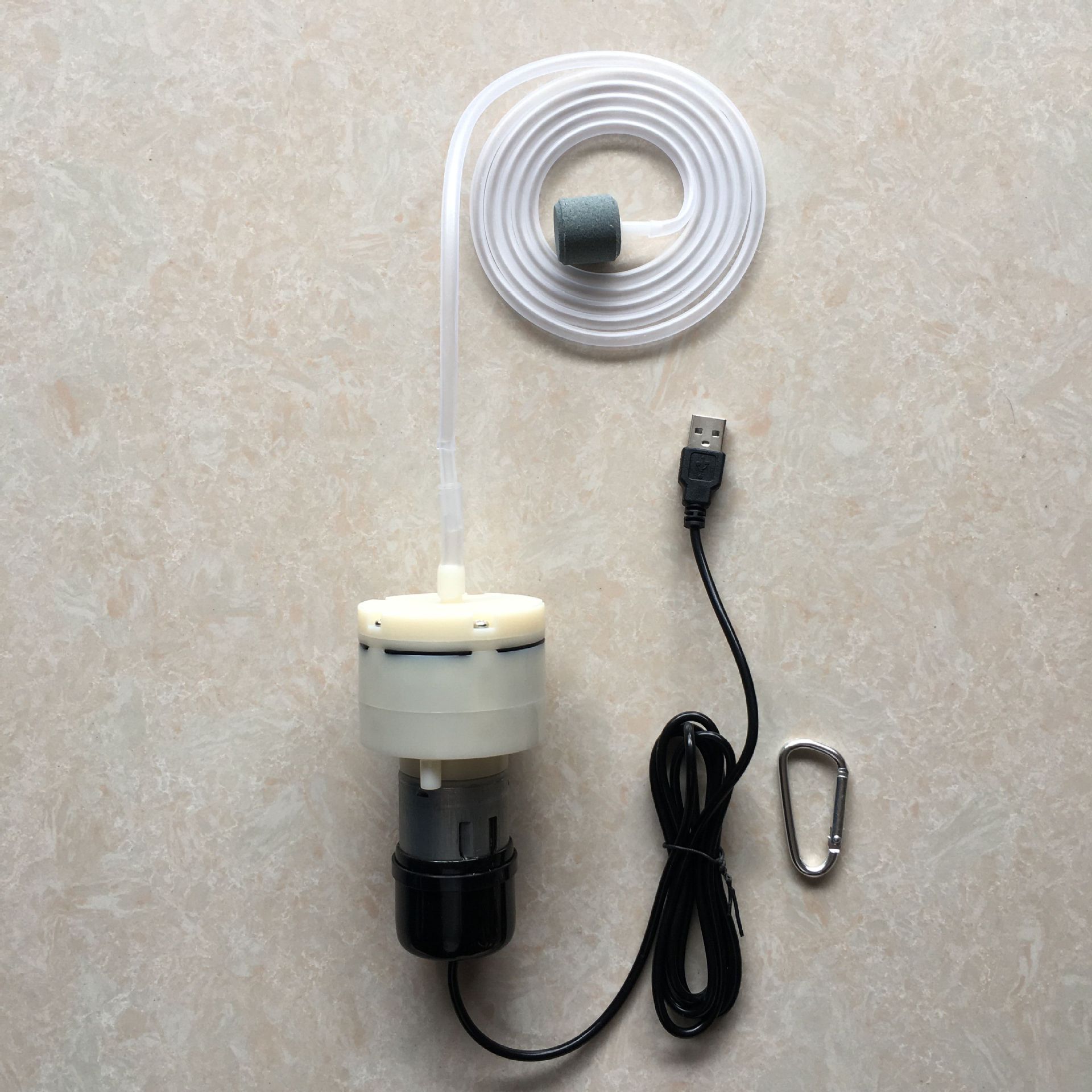 555增氧泵usb充氧泵大气量养鱼停电备用钓鱼大鱼缸冲氧泵水族用