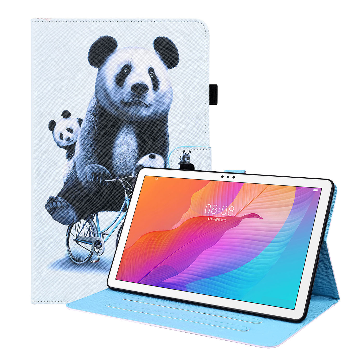 适用华为畅享2/荣耀6 10.1寸彩绘平板电脑套笔槽保护套ipad硅胶套