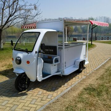 户外商用雪糕冰棍售卖车旅游景区流动式雪糕冰淇淋车电动三轮车