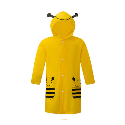 加工定制儿童雨衣连帽多色可选下雨户外徒步卡通可爱雨衣儿童雨衣