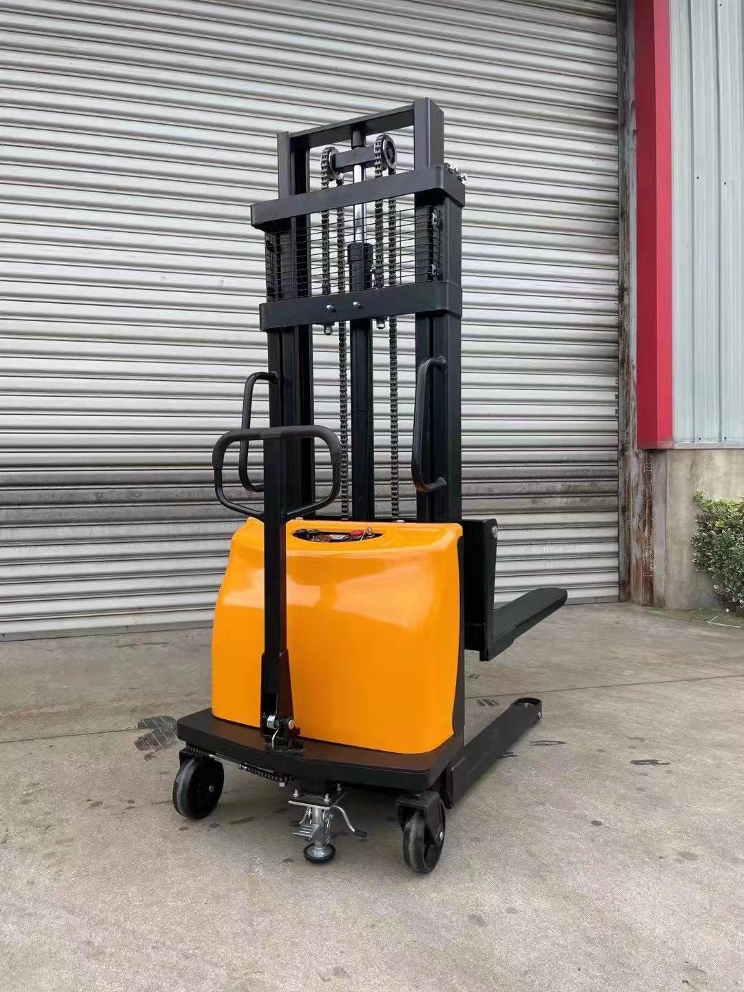 半电动升高车电动堆高车半电动叉车电动升降车电瓶叉车 可定做