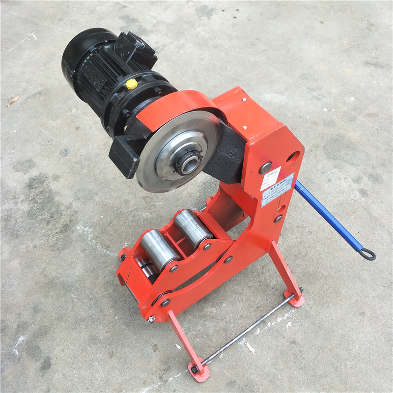 219mm电动切管机厂家无毛刺镀锌管切管机消防管道液压切管机