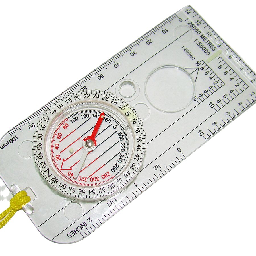 厂家直销地图比例尺指南针定向DC40-3A  compass