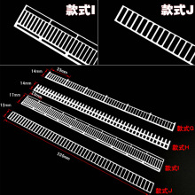 建筑模型沙盘场景模型材料diy别墅火车模型栏杆围栏护栏栅栏篱笆