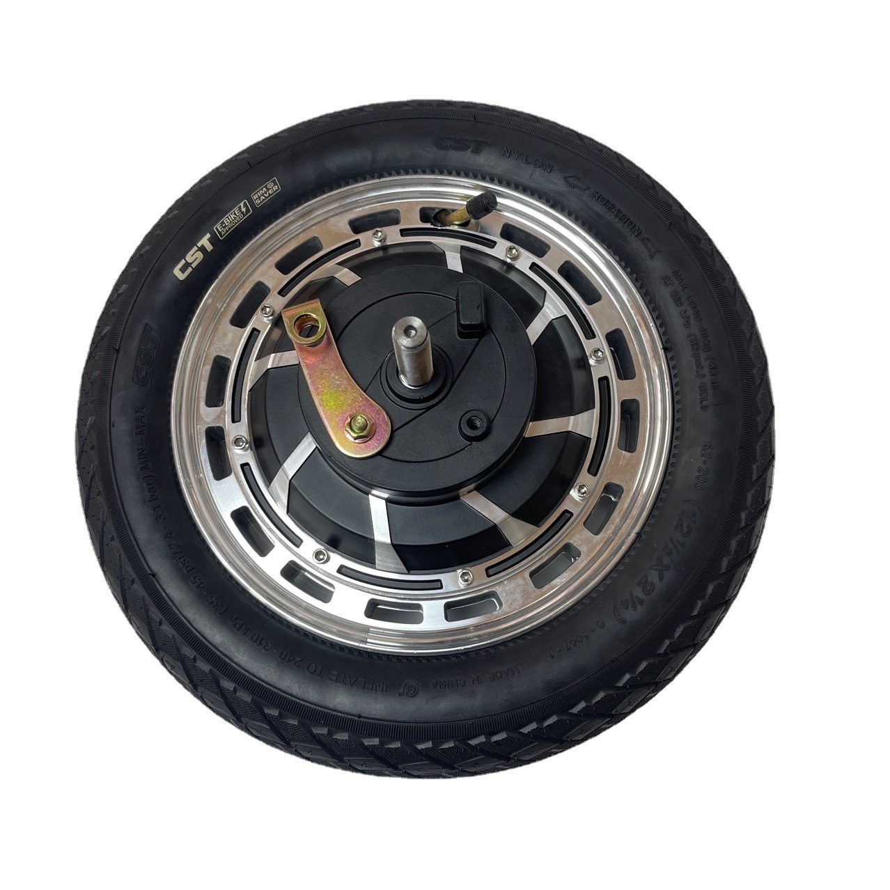 12寸分体轮毂电机鼓刹三轮车电机电动车单边出轴电机36v48v60v72v