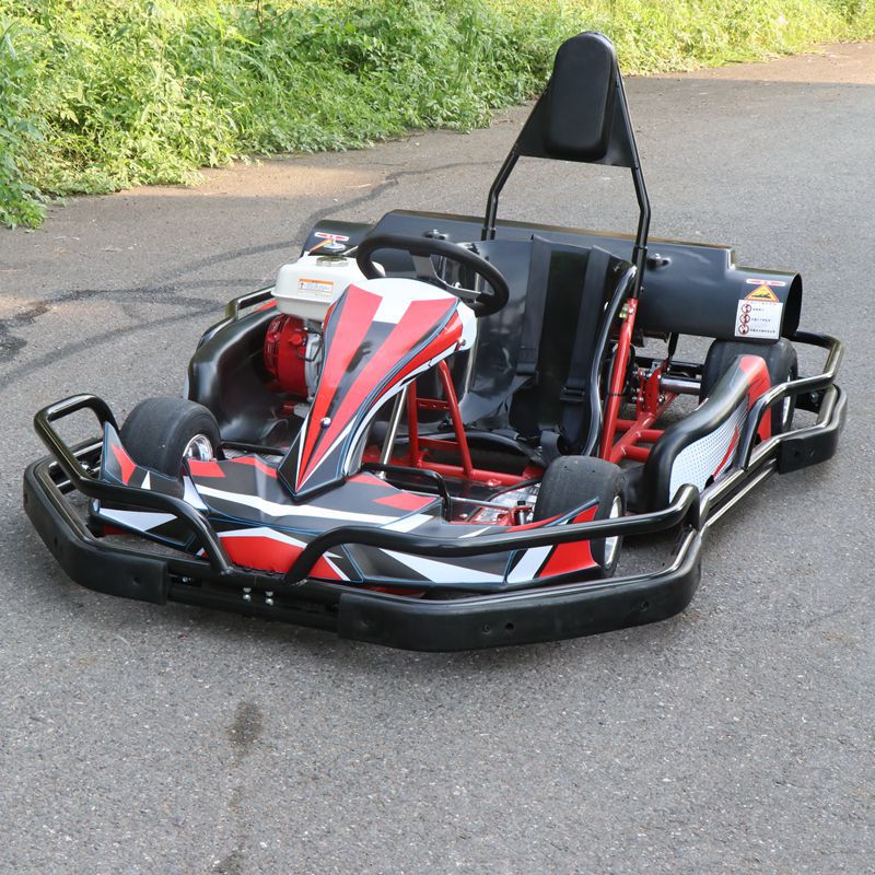 新款单双座场地汽油卡丁车f1款式赛车赛道沙滩越野竞技游乐场卡丁