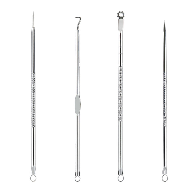In Stock Pimple Pin Factory Direct Supply Long Needle Short Needle Acne Needle Blackhead Removal Pop Pimples Pimple Extractor Beauty Tools
