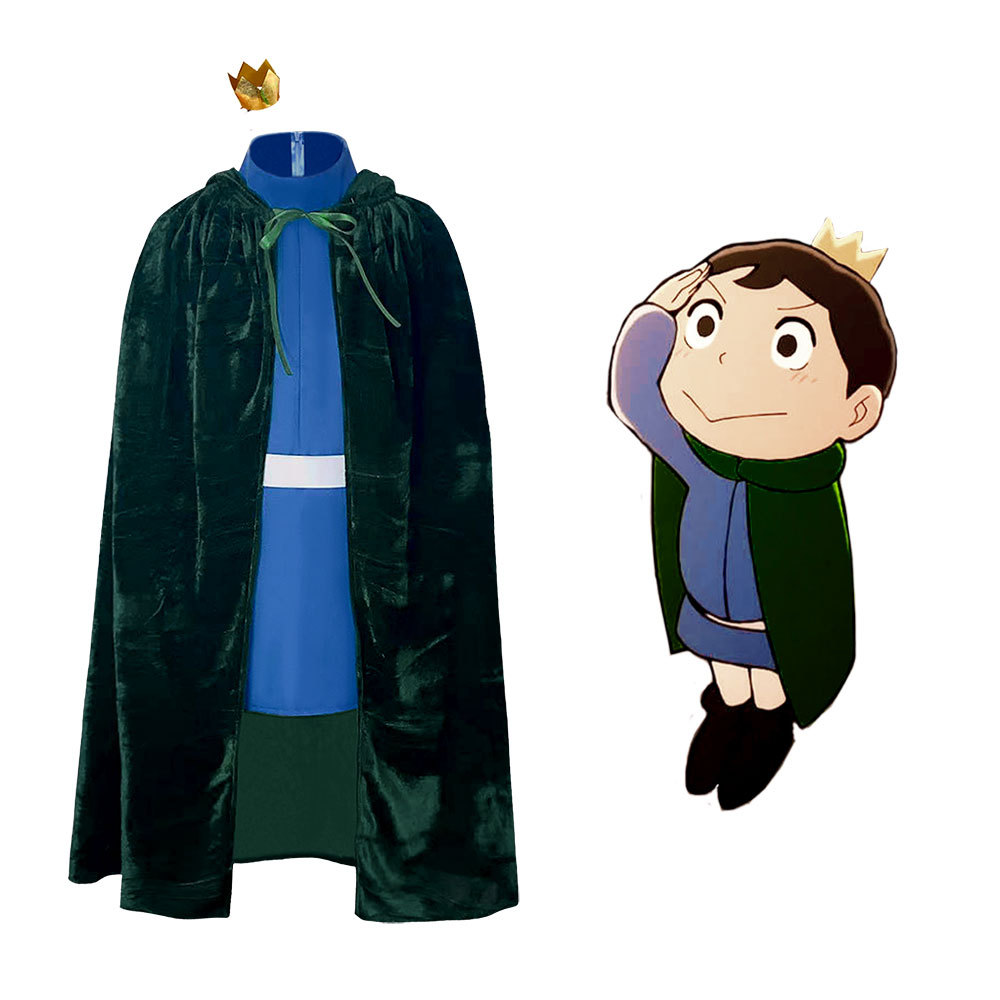 国王排名cos波吉cosplay动漫儿童成人套装服斗篷披风现货披发