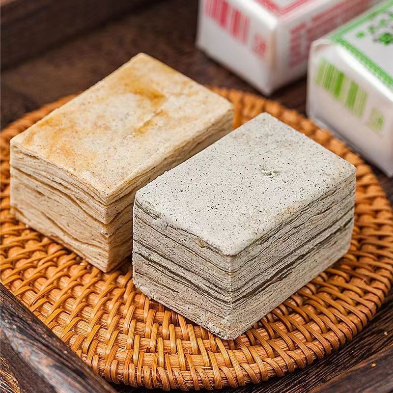 酥糖老式湖北特产黑麻武穴酥麻糖童年怀旧传统糕点零食整箱批发厂