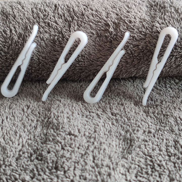 有牙胶夹 小夹子塑胶 衬衫领夹领带夹织带夹jk固定夹 服装辅料