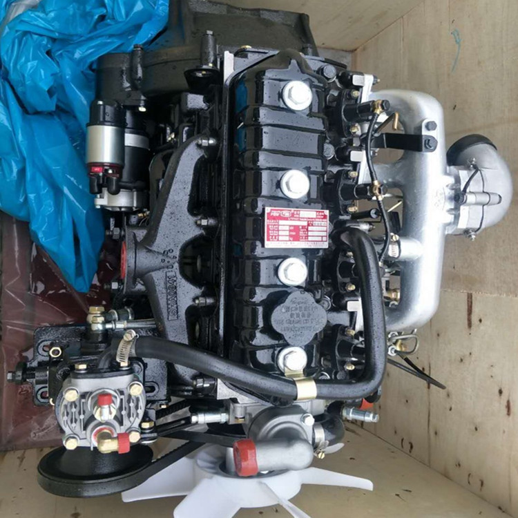 云内490气刹皮带传动发动机490q柴油机总成