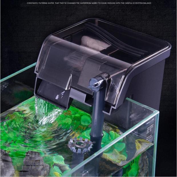 jeneca金利佳鱼缸挂壁式过滤器 除油膜瀑布过滤器 水草缸净水循环