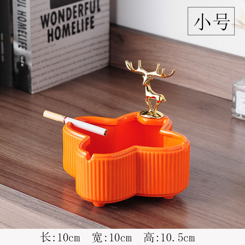 Wholesale Ashtray Home Fun Trolley Decorations Personalized Trendy Multi-Functional Office Anti-Gray Flying Ashtray