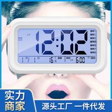 闹钟学生用起床神器2025新款智能多功能夜光时钟表儿童桌面电子小