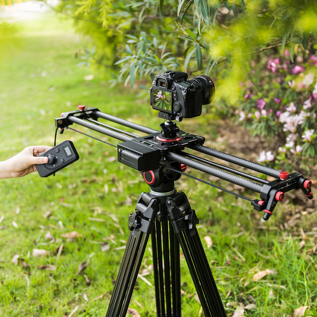 跨境摄影摄像电动滑轨微单反相机视频延时拍摄碳纤维电控轨道加工