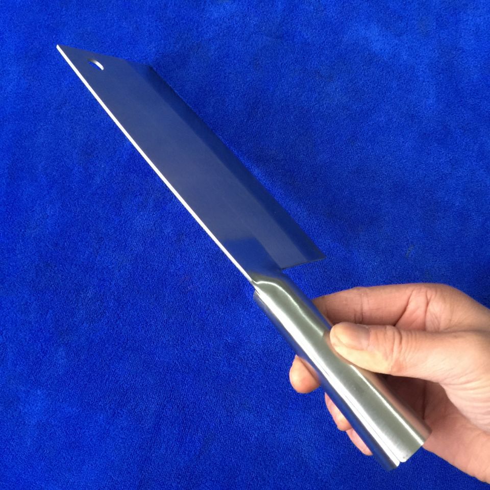 铬钢切片刀 越南铬钢刀 铬钢桑刀铁柄切片刀斩切两用刀不锈钢菜刀